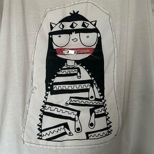 Vintage Marc by Marc Jacobs x Will Broome zipper girl tank top